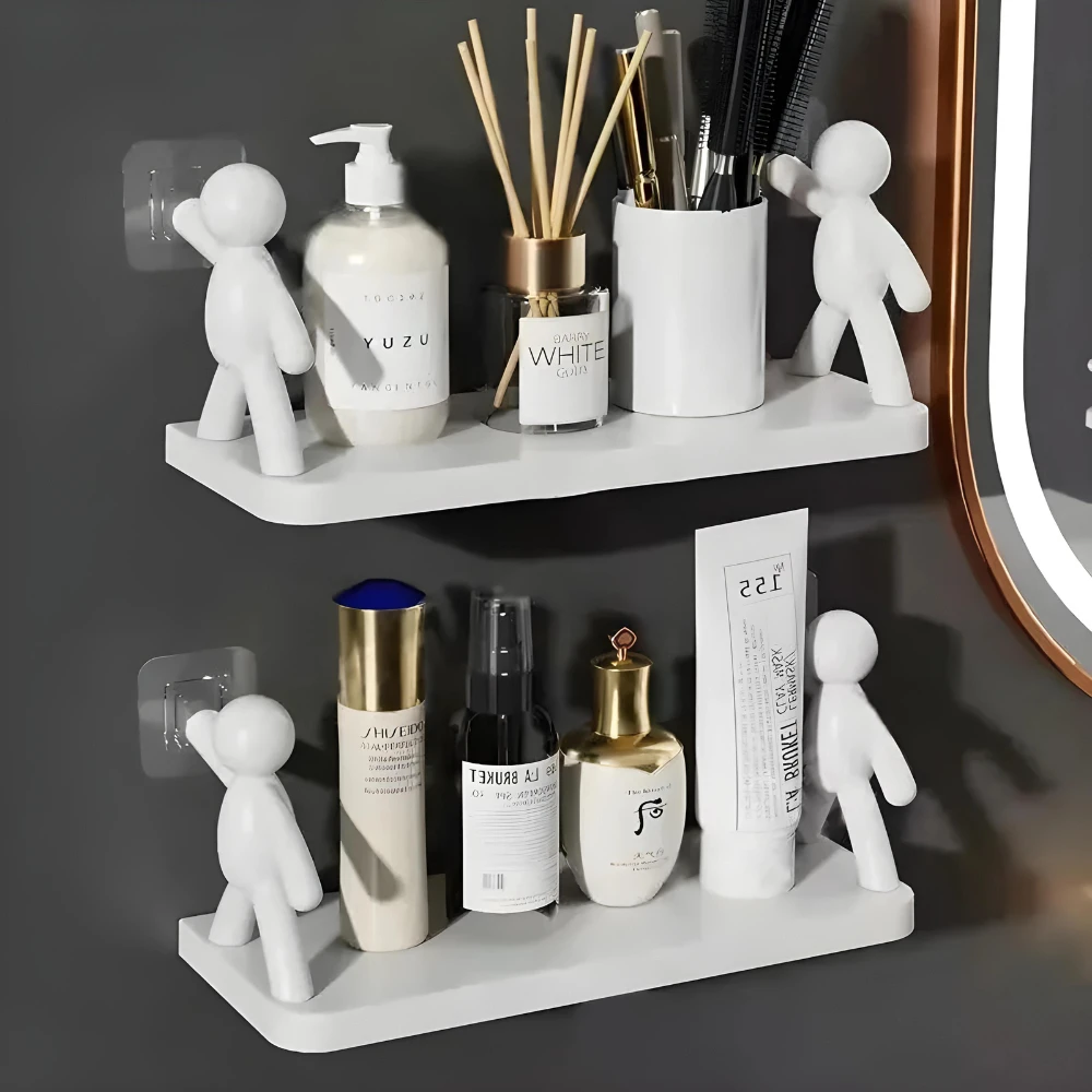 Suporte Resistente a Alta Temperatura Prateleira, Hotel Organizer, Cozinha Banheiro