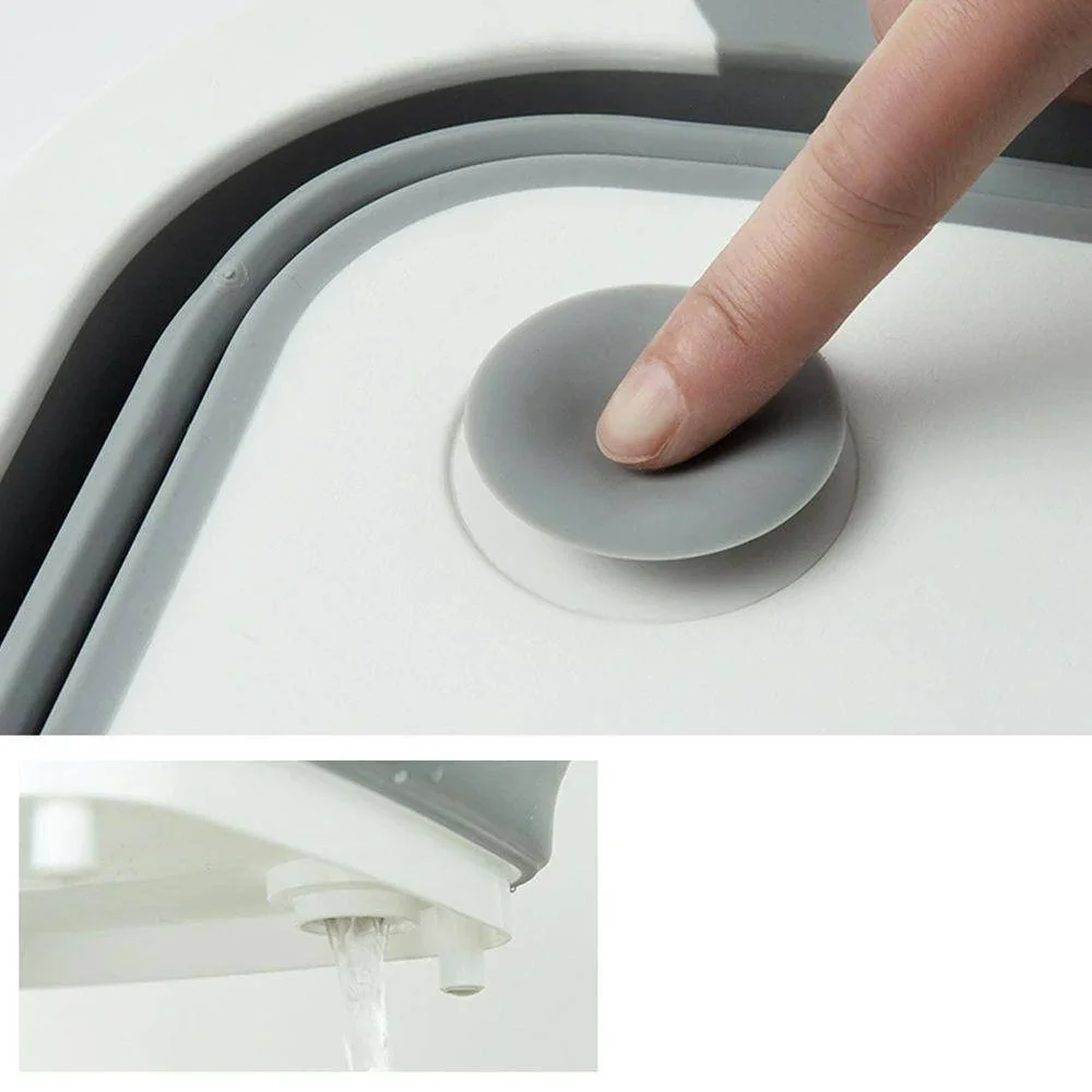 Tábua de Corte Multifuncional, Tábua de Corte Dobrável, Cesta Drenagem Conveniente e Simples, Suprimentos de Cozinha, Novo - Imagem 4